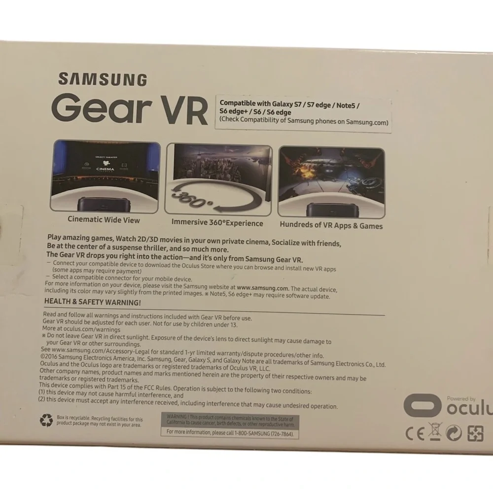 Samsung Gear VR Headset - Black